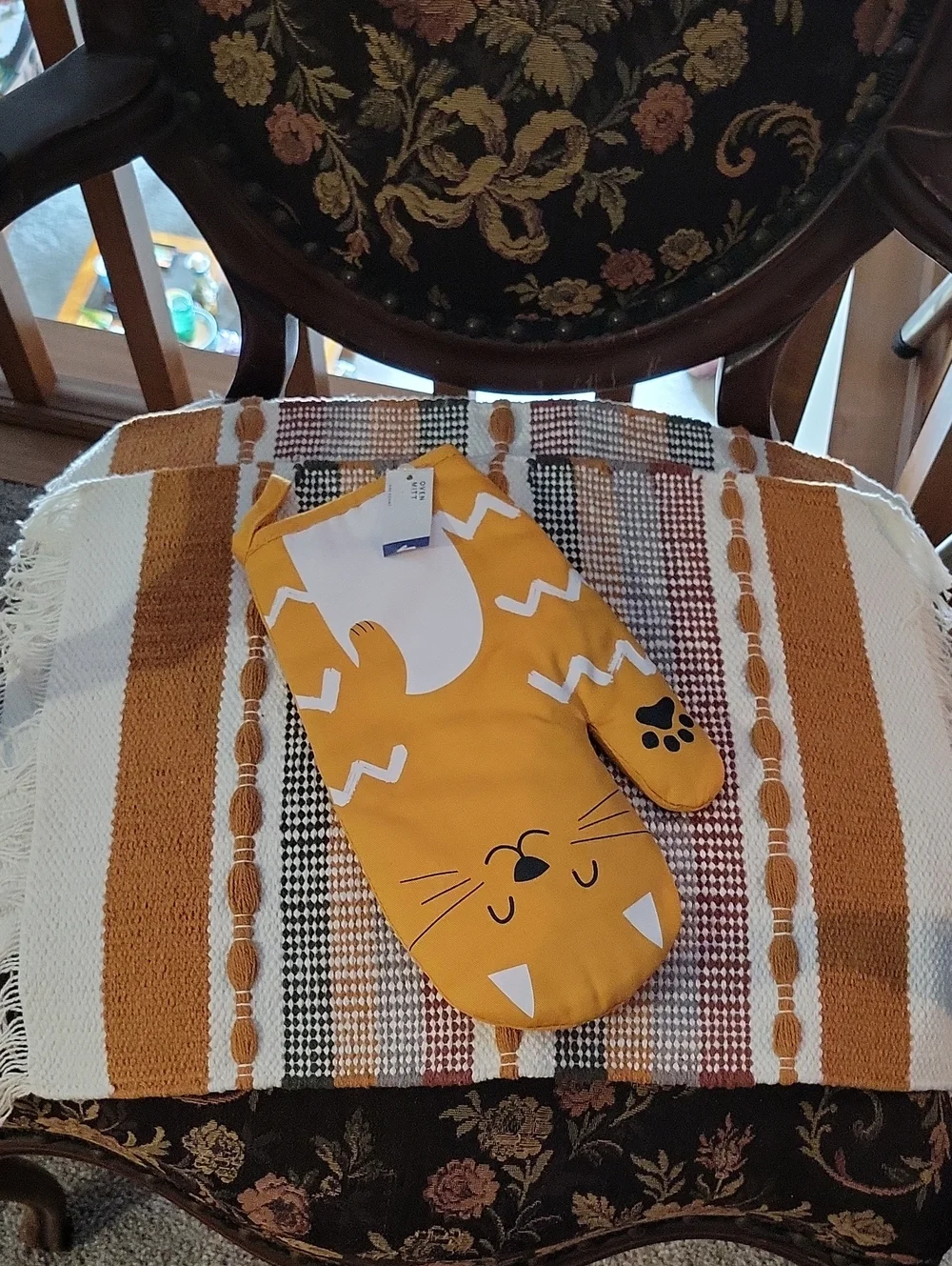 🐈Cat oven mitt~ 2 placemats